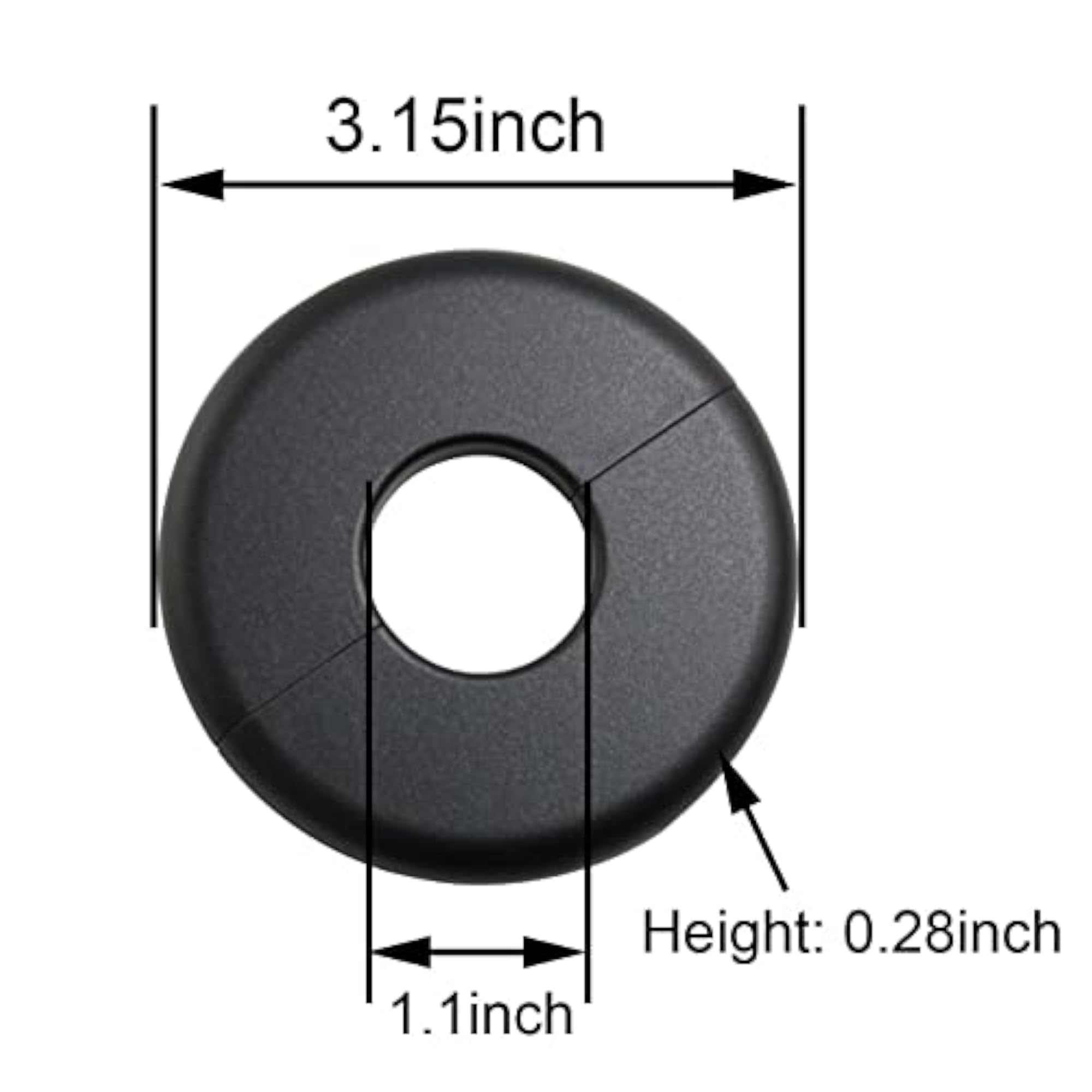 2pcs Pipe Hole Air Conditioning Decorative Cover